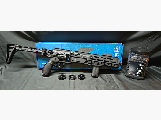 T4E HDR50 CO2 Revolver inkl Carbine Conversion Kit