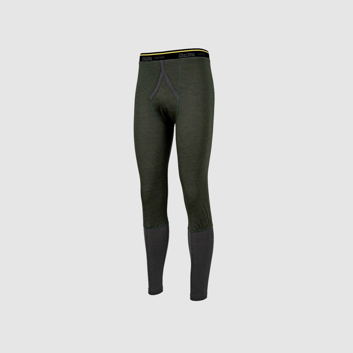 THERMO FUNCTION Unterhose lang mit Merino Oliv