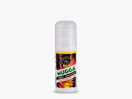 Mugga Protección contra insectos Roll-on Extra Fuerte 50% DEET 50 ml