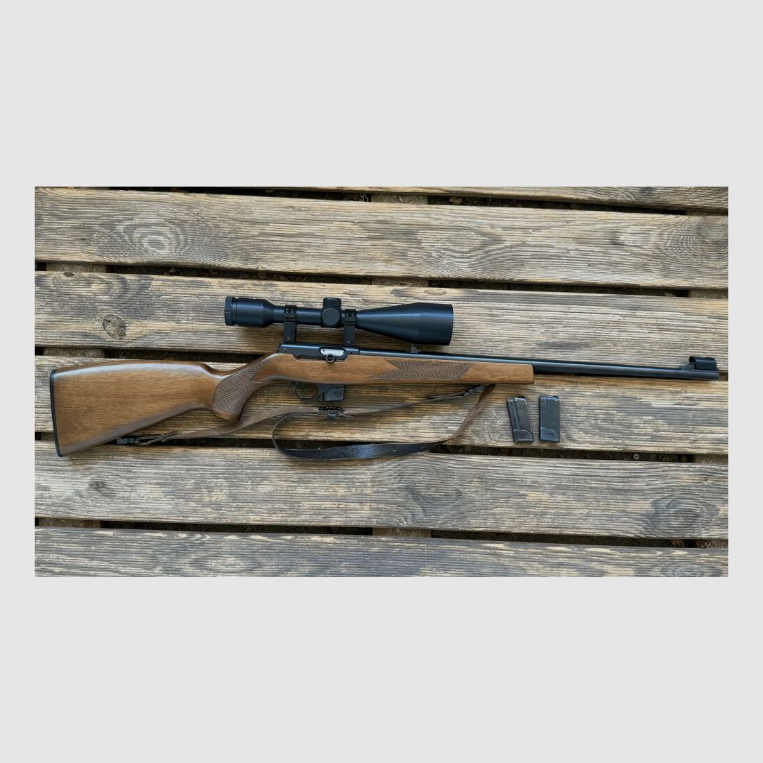 CZ Uhersky Brod 511 con ZF Albar 8 x 56 In ottime condizioni .22lr