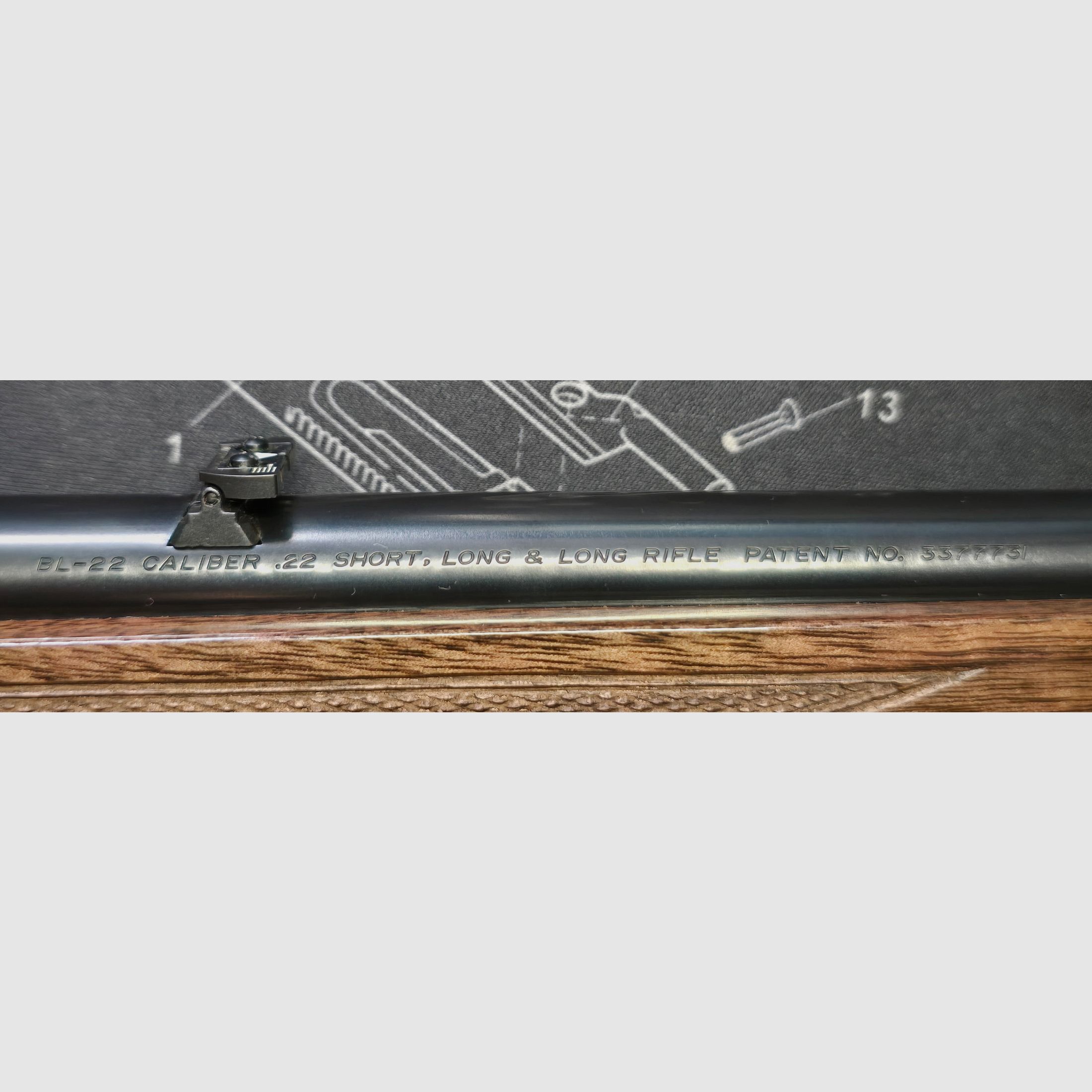 Carabine à levier sous Browning .22
