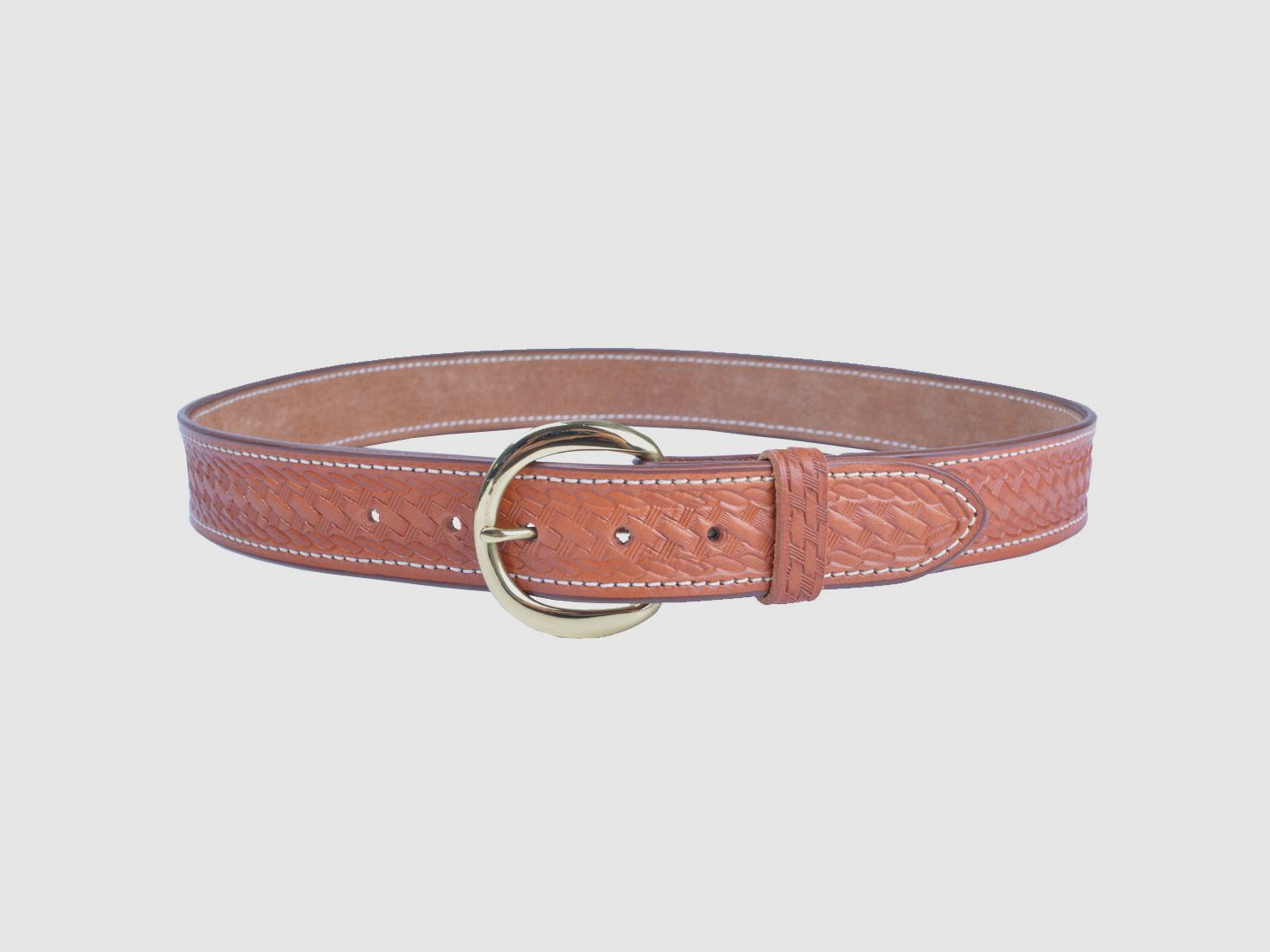 Gürtel Casual 86cm Tan Basket