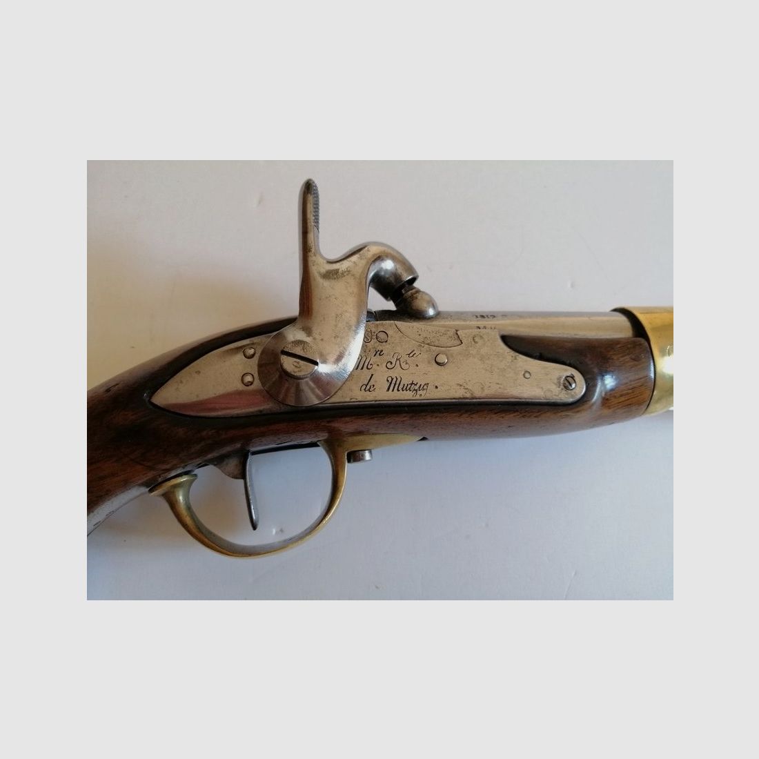 Seltenes Pistol 1816 umgebaut TBIS von 1819 – Homogen und in ausgezeichnetem Zustand, Bild 3 von 20