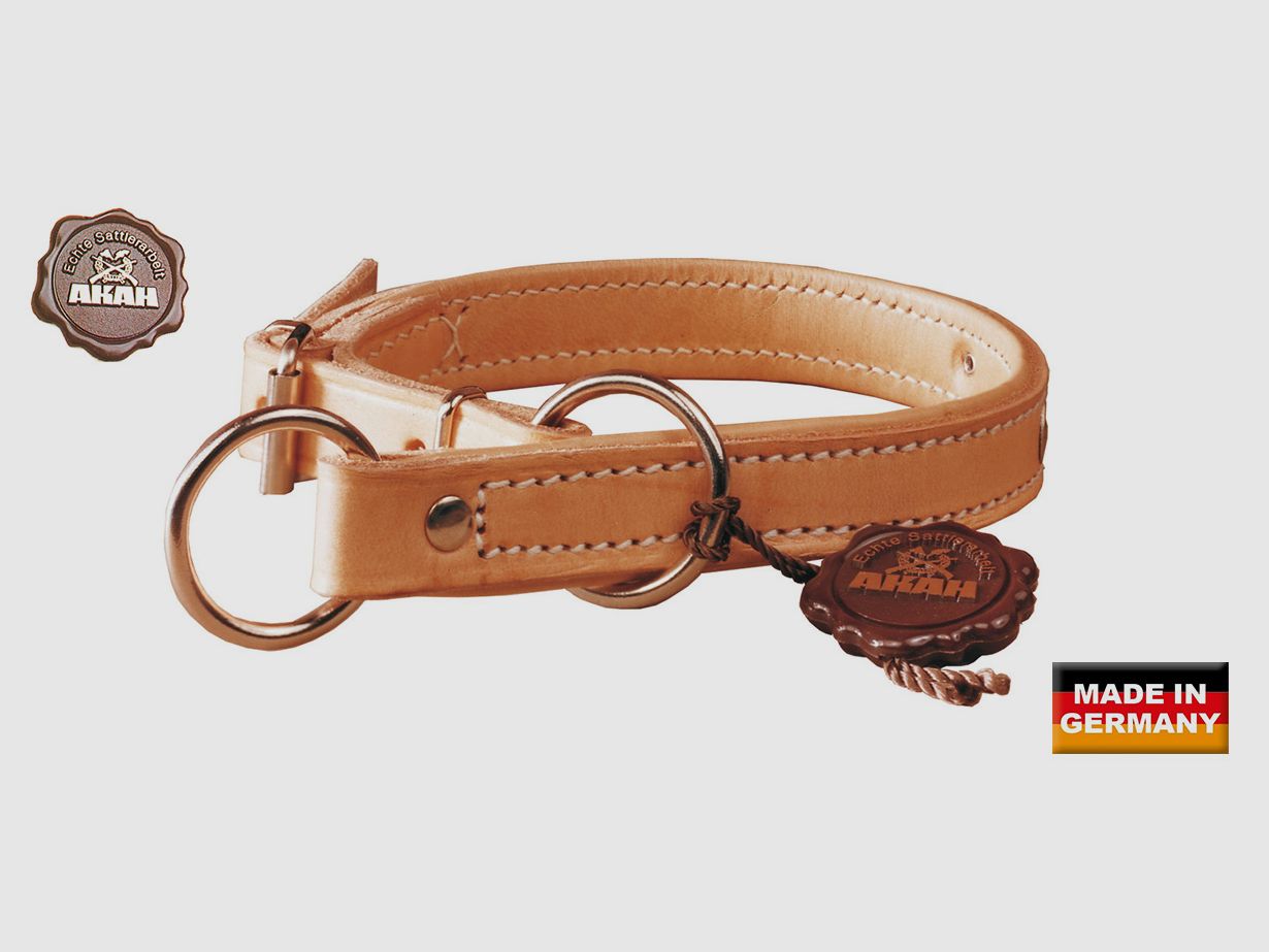 Würger ohne Begrenzung aus Fahlleder, 50 cm