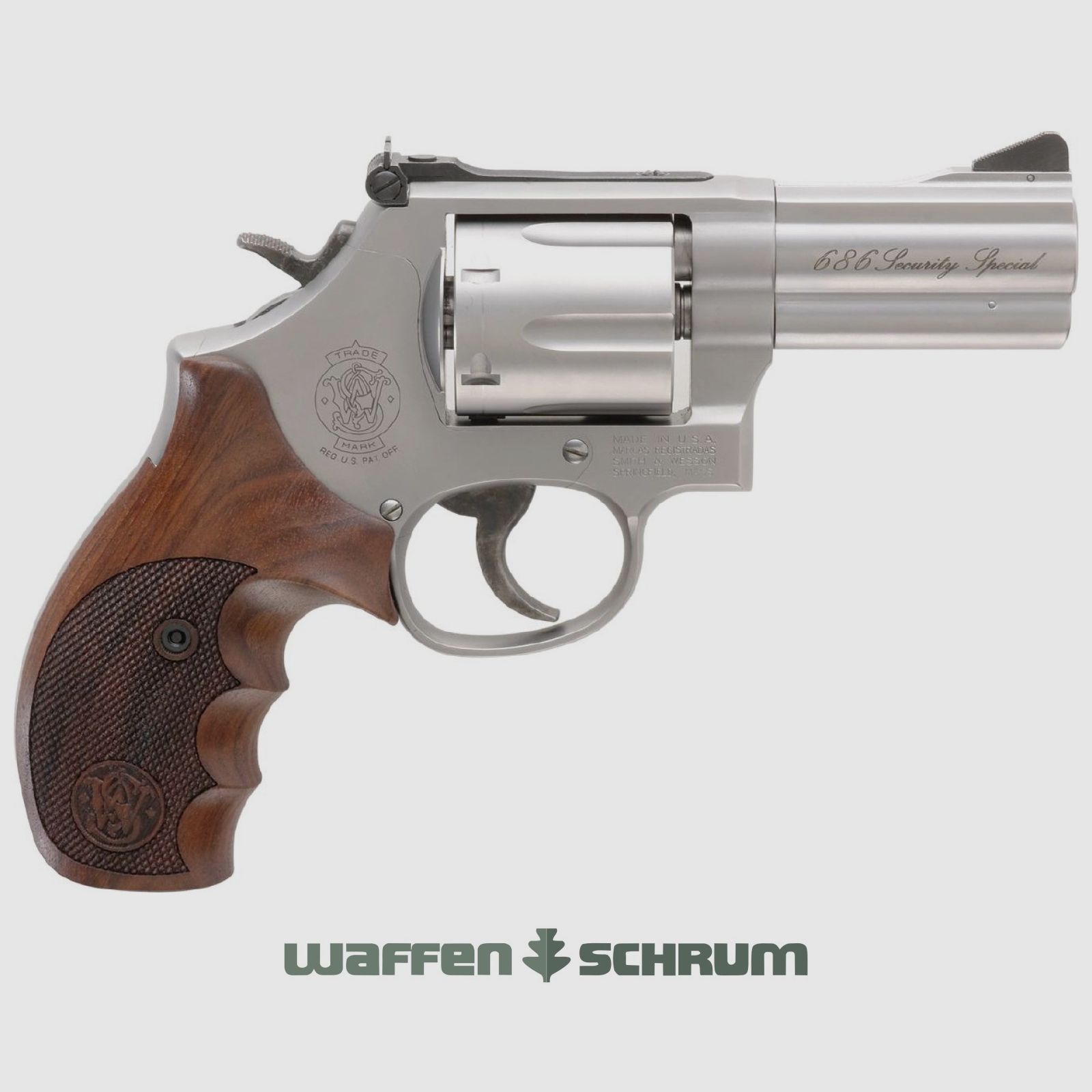Smith & Wesson Modell 686 Security Special 3'' Nill-Combatgriff