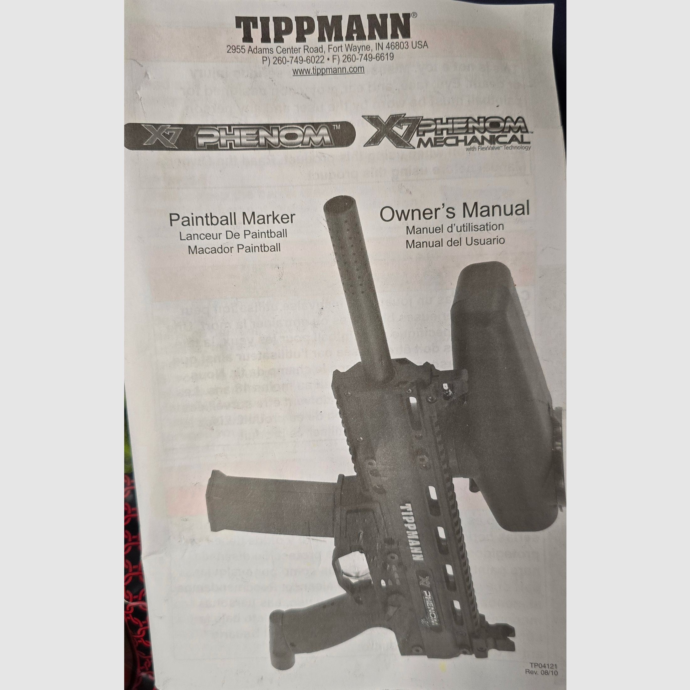 Tippmann X7 Phenom Compleetset