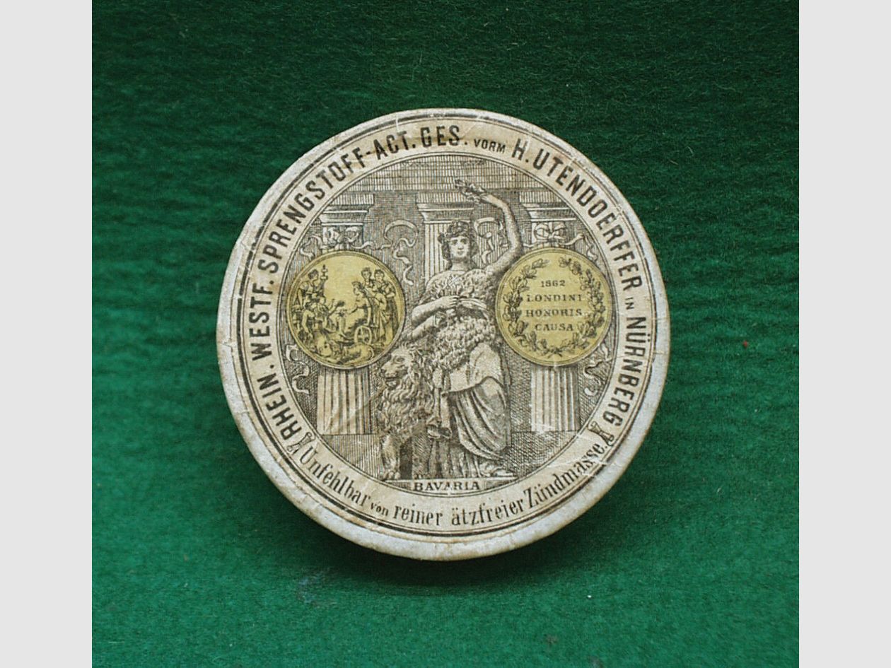 H.Utendoerffer Berdan Zündhütchen 6,45mm