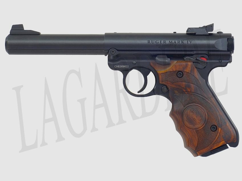 RUGER MK IV TARGET 5,5" GRIP BLU TARGET (PISTOLA)