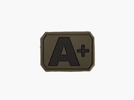 Miltec 3D Blutgruppen-Patch A+