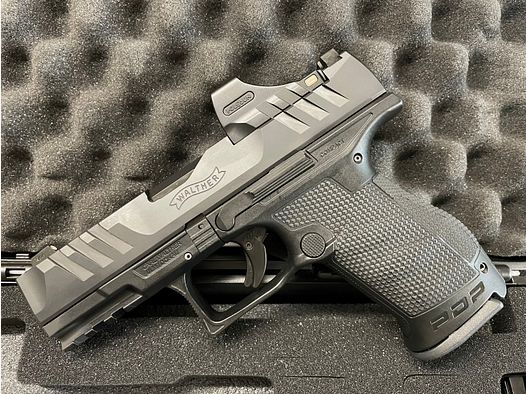 Walther PDP Compact mit Holosun SCS-PDP-GR Red Dot neuwertig