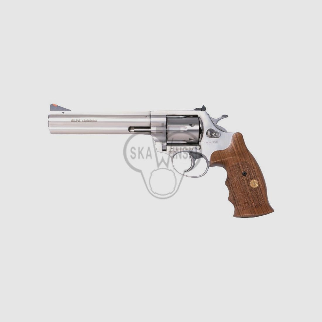 Alfa 3561 Revolver Kal. .357 Mag/.38 Spec Edelstahl