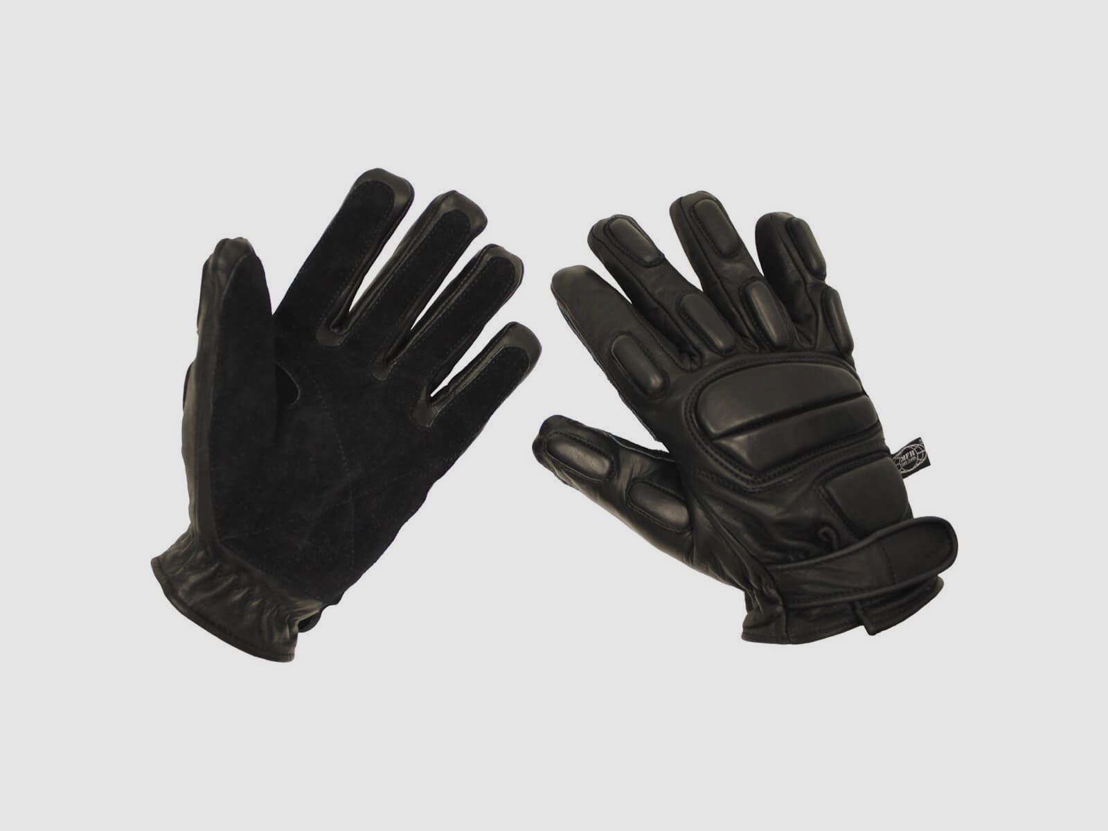 MFH Leren handschoenen Protect, snijbestendig - XL