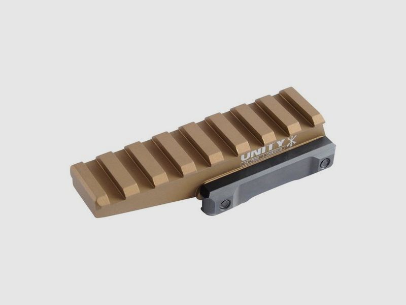 UNITY TACTICAL FAST OPTIC RISER FDE