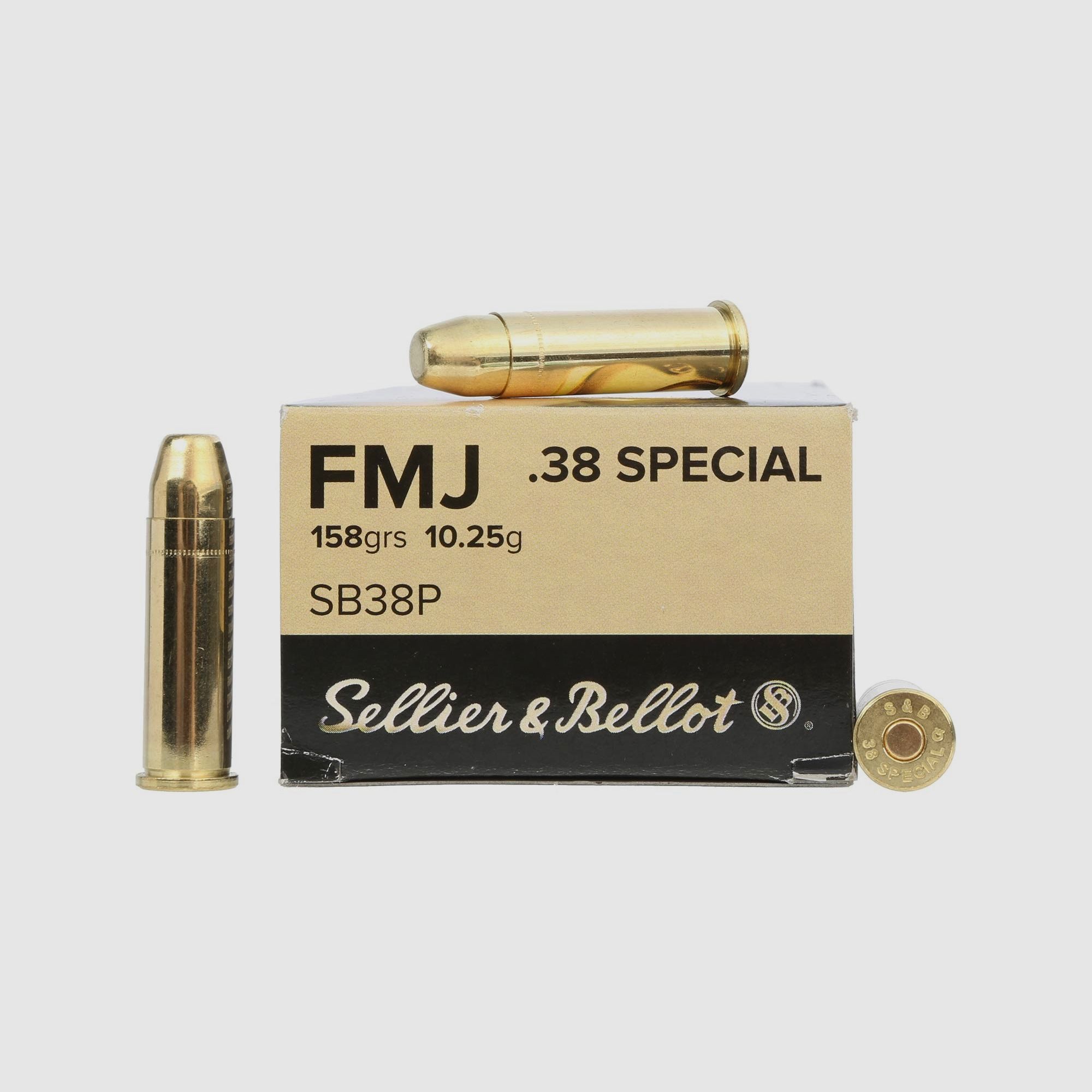 38SP FMJ Sellier & Bellot (doos van 50), afbeelding 2 van 2