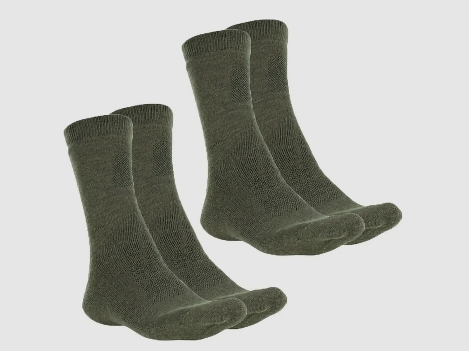 Mil-Tec Chaussettes Merino 2-Pack - Olive / 39-41