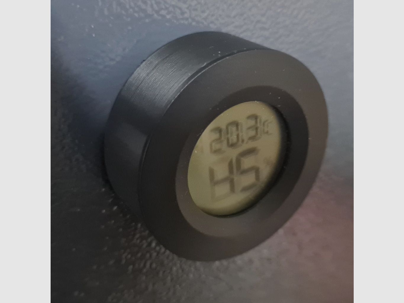 Support magnétique avec hygromètre/thermomètre