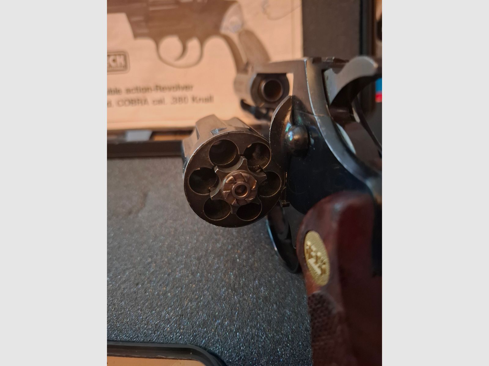 Reck Cobra  Kal.380/9mm Knall PTB 218