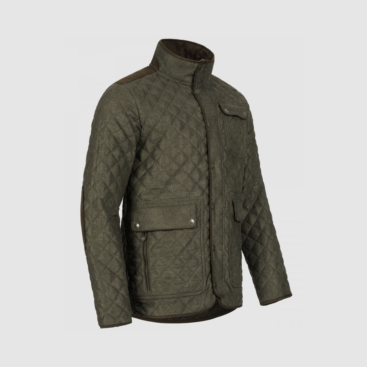 BLASER Herren Vintage Jacke Miles Olive Melange- Black