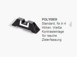 GLOCK Visier f. alle Modelle #15 - Plastik 6,9mm/.270