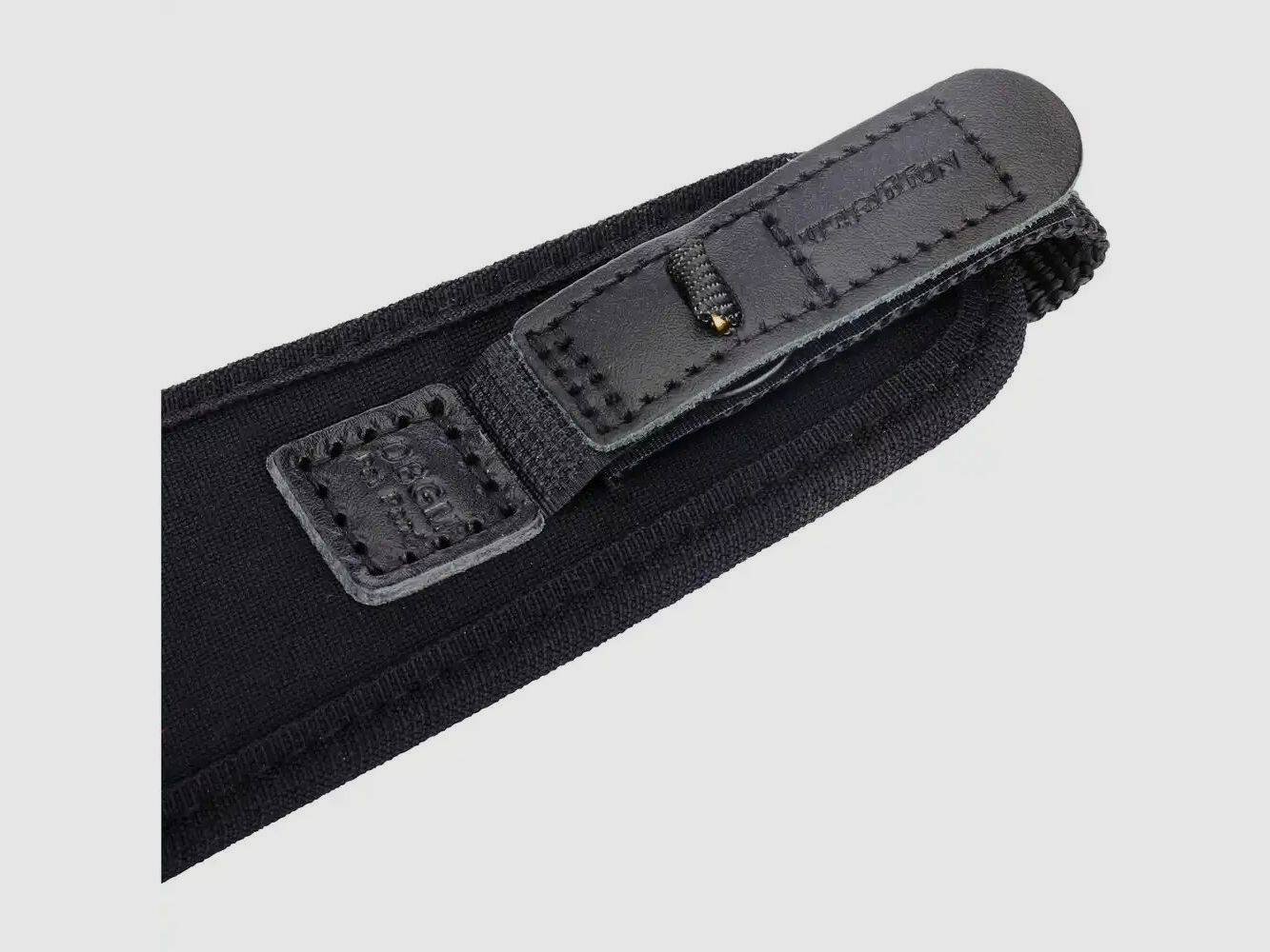 Correa de rifle de neopreno Niggeloh con cierre rápido - Negro