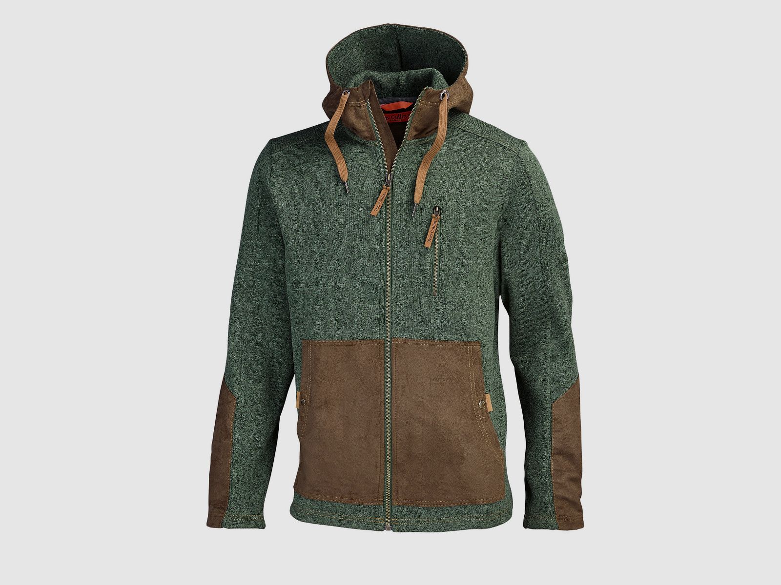 Tom Collins knitted fleece jacket