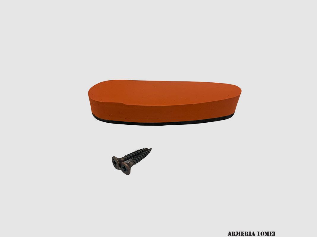 GUMMI-SCHAFTKAPPE 25mm ENGELISCH ORANGE INNEN 82mm VOLL