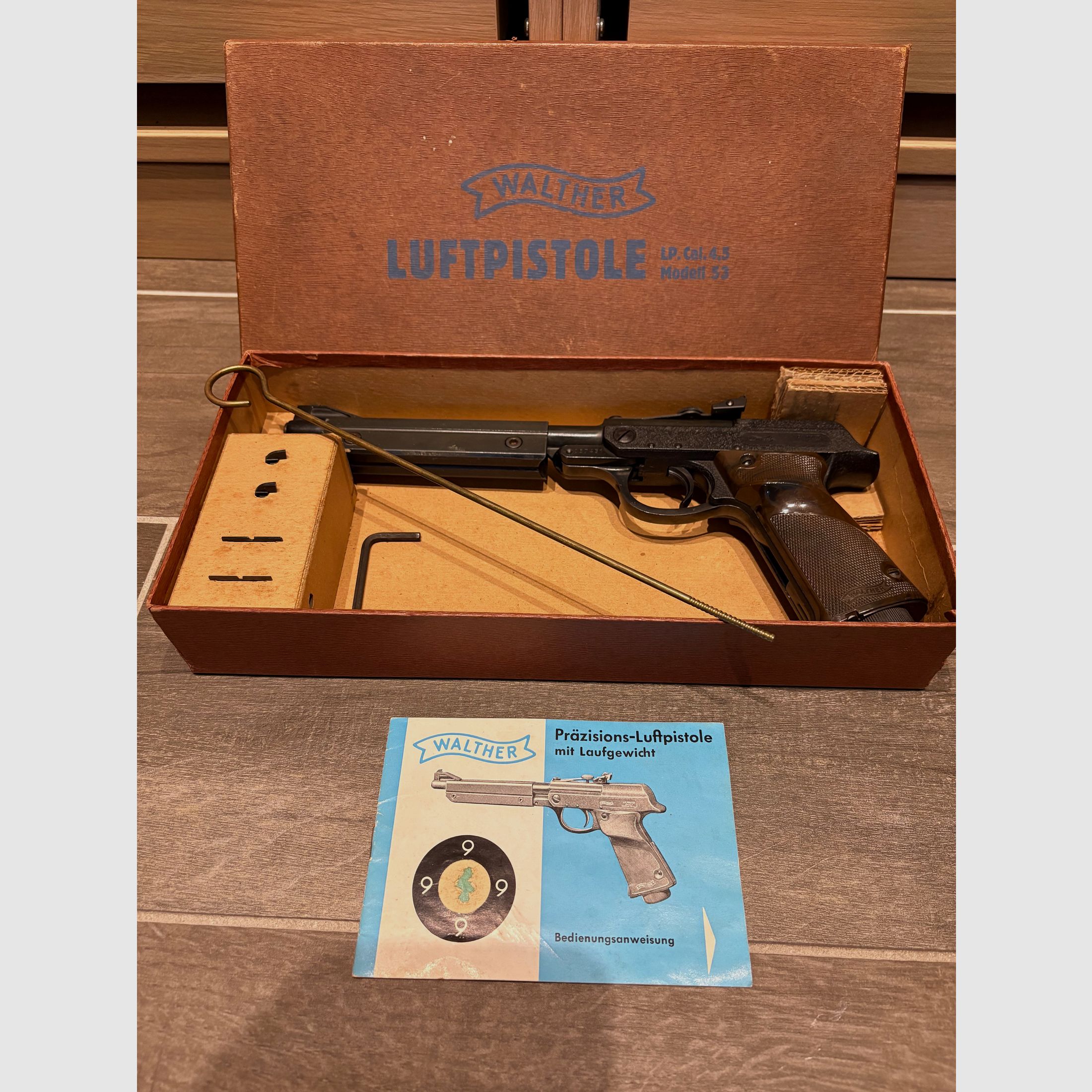 Luftpistole Walther LP Mod. 53 Cal. 4.5