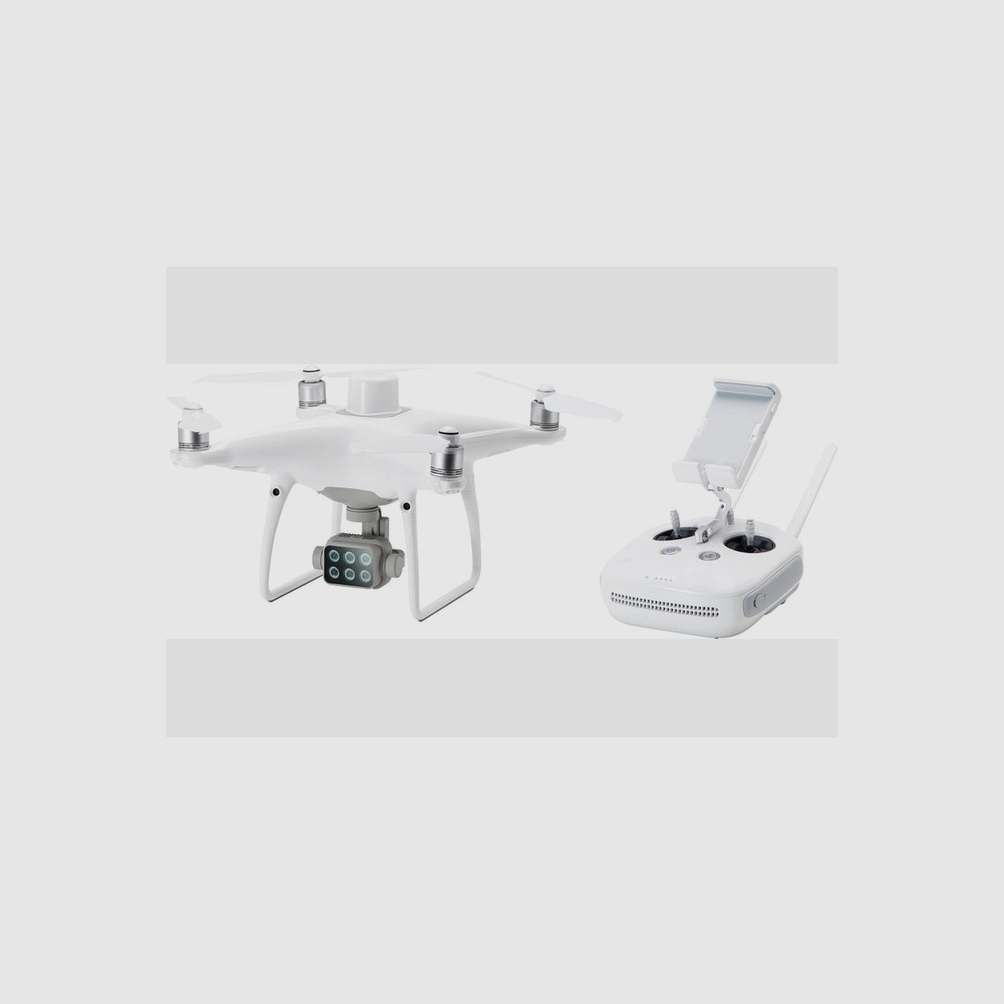 DJI Phantom 4 RTK Multispectral Drohne mit 5 Spektralkameras