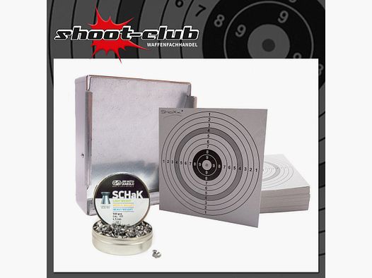 xxx trappola per proiettili + 120 bersagli + JSB SCHaK diabolo pesante