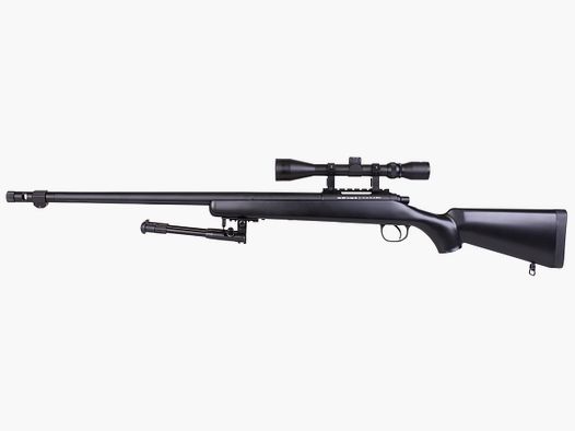 GSG MB07 Francotirador Negro 6mm - Airsoft de Resorte