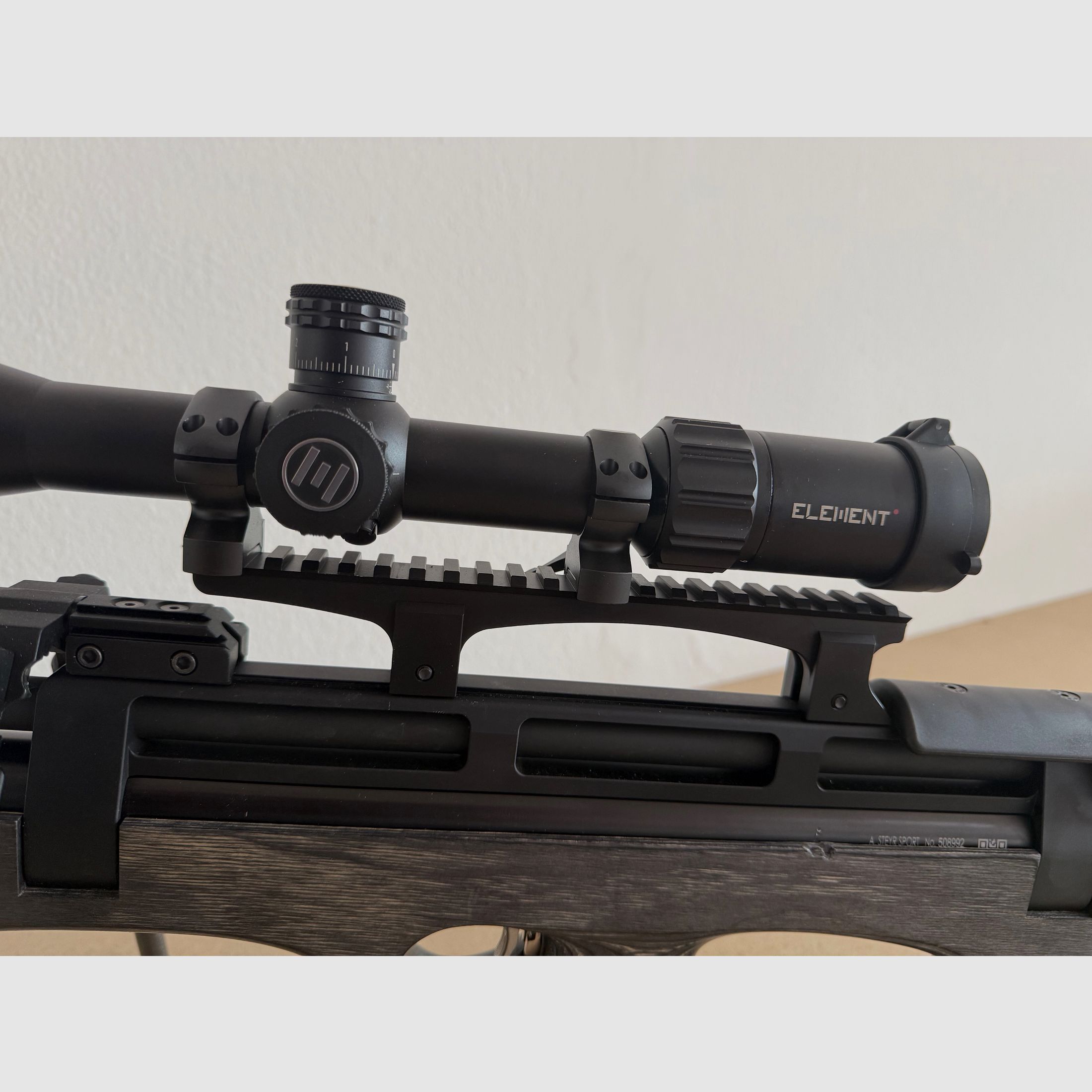 Steyr Pro X 4.5mm Complete Package + Carbon Bottle + 3 Magazines + Hawk Scope