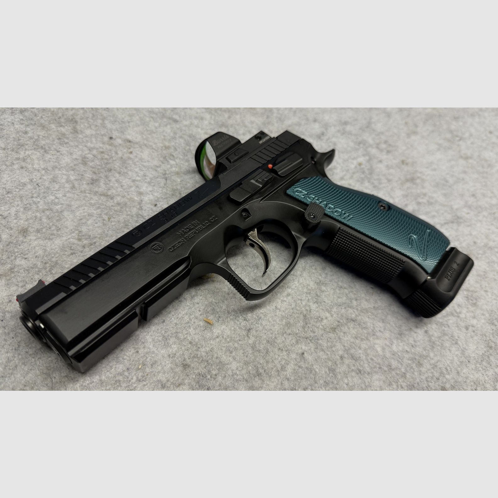 CZ Shadow II Optics Ready (OR) Kaliber 9mm Luger inkl. Burris FastFire VI Rotpunktvisier