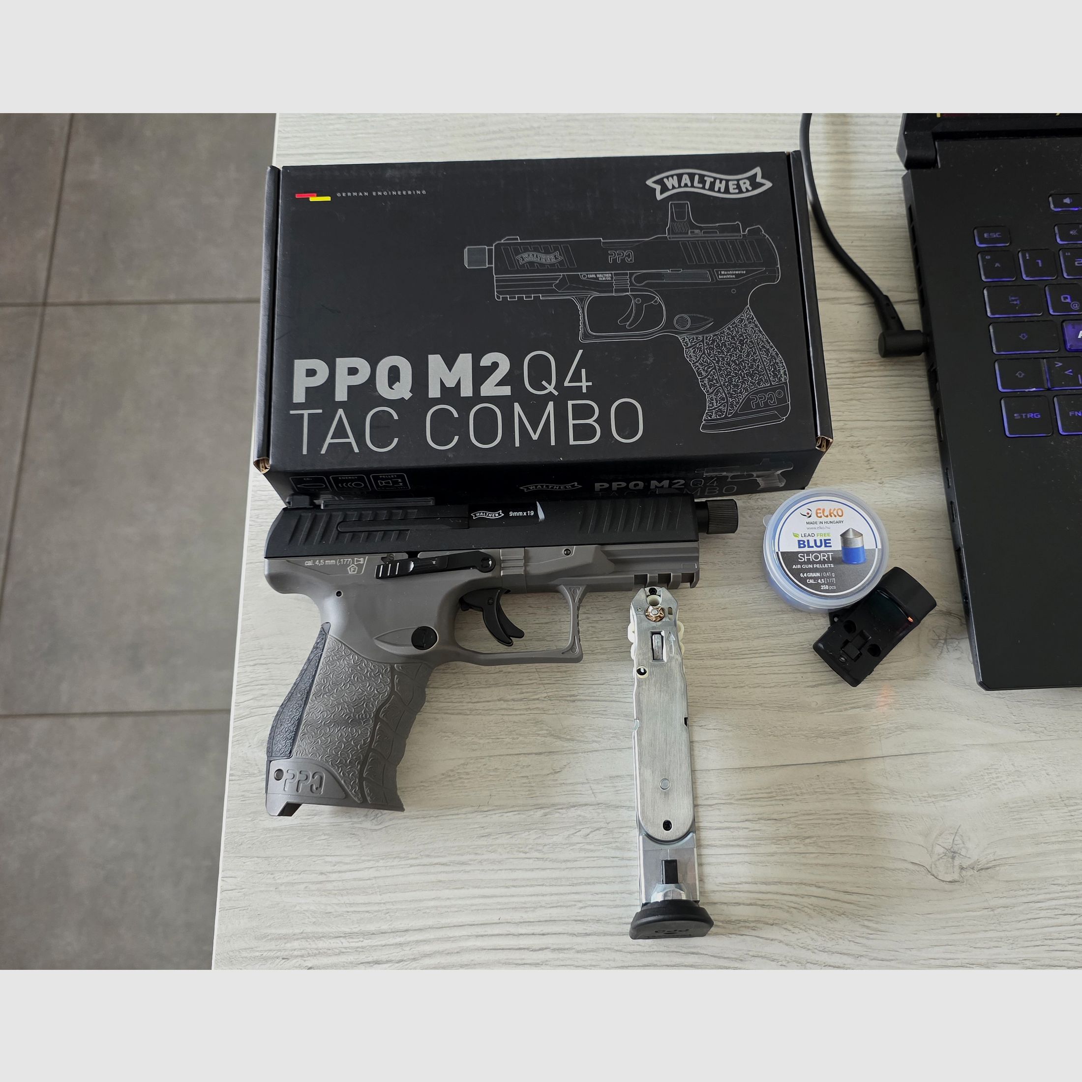 Umarex Walther PPQ M2 Q4 Tac Combo, image 1 sur 3