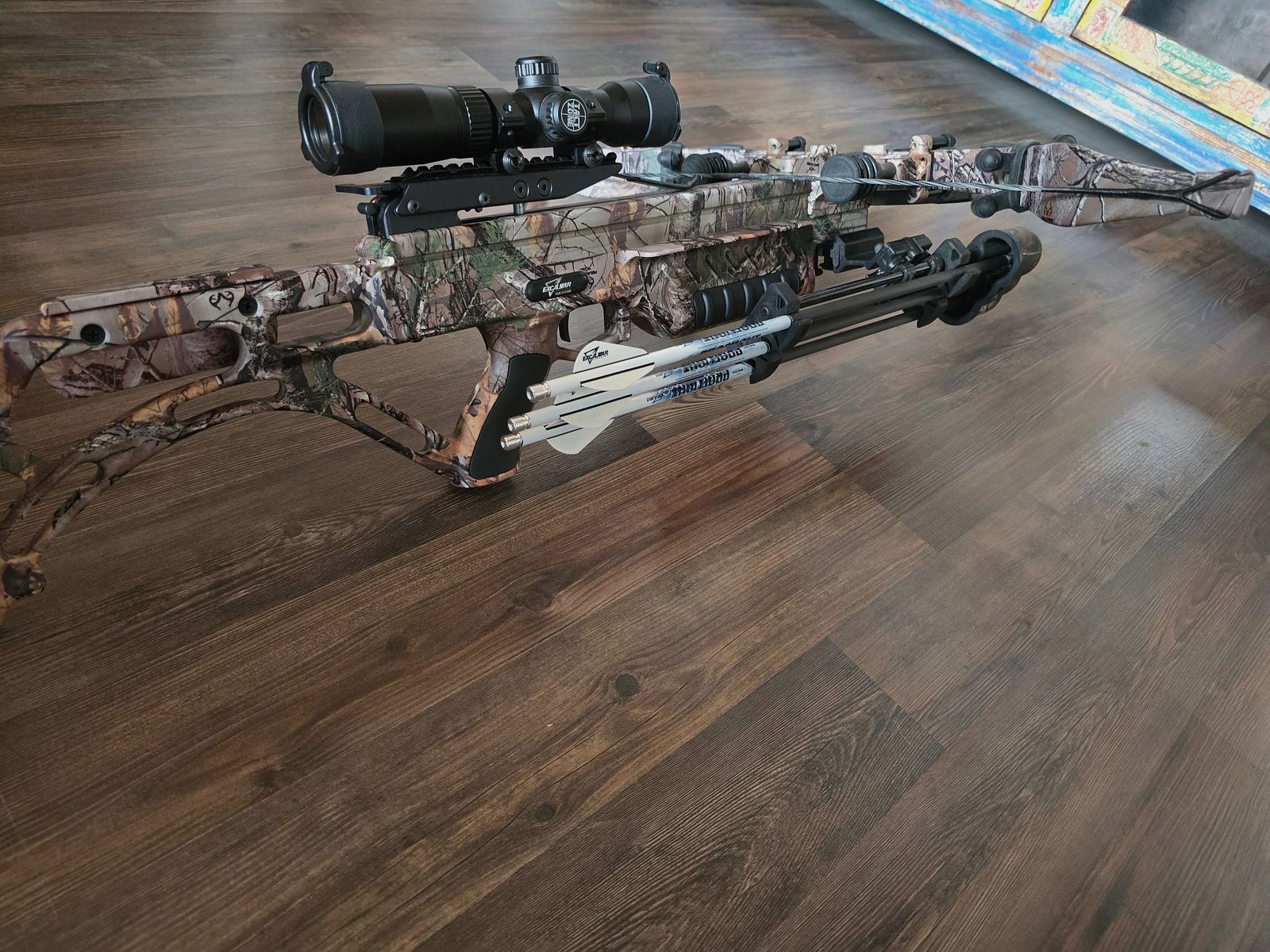 Excalibur micro suppressor 355 / 280 lbs 339 fps