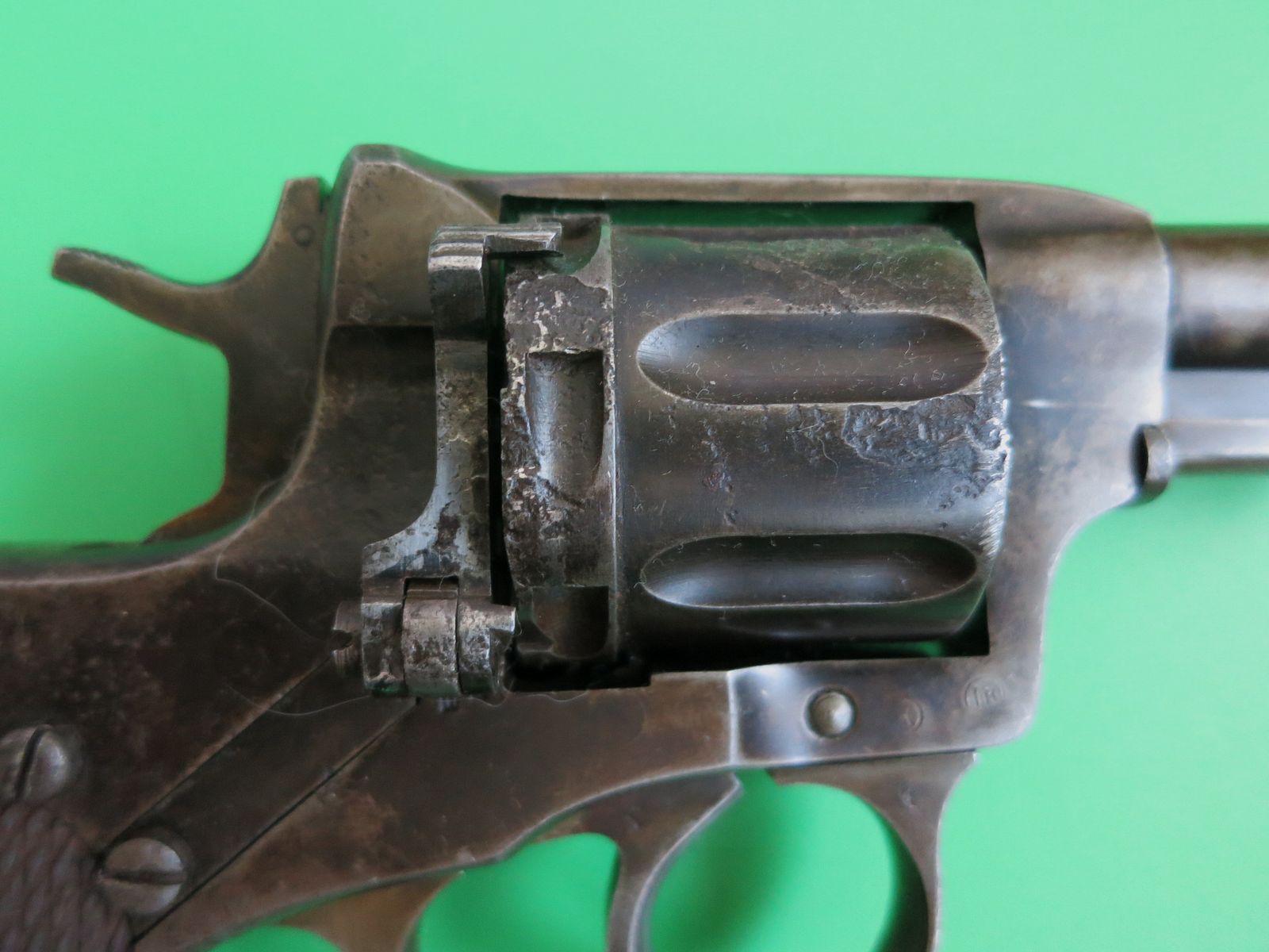 KAISERLICHER RUSSISCHER NAGANT-REVOLVER WW2, 1939, DOUBLE-ACTION-OFFIZIERSMODELL, Tula-Arsenal    #87