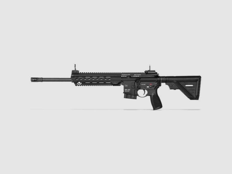 HECKLER & KOCH Selbstladebüchse Mod. MR223 A3 -16,5'' .223Rem  Slim-Line Black