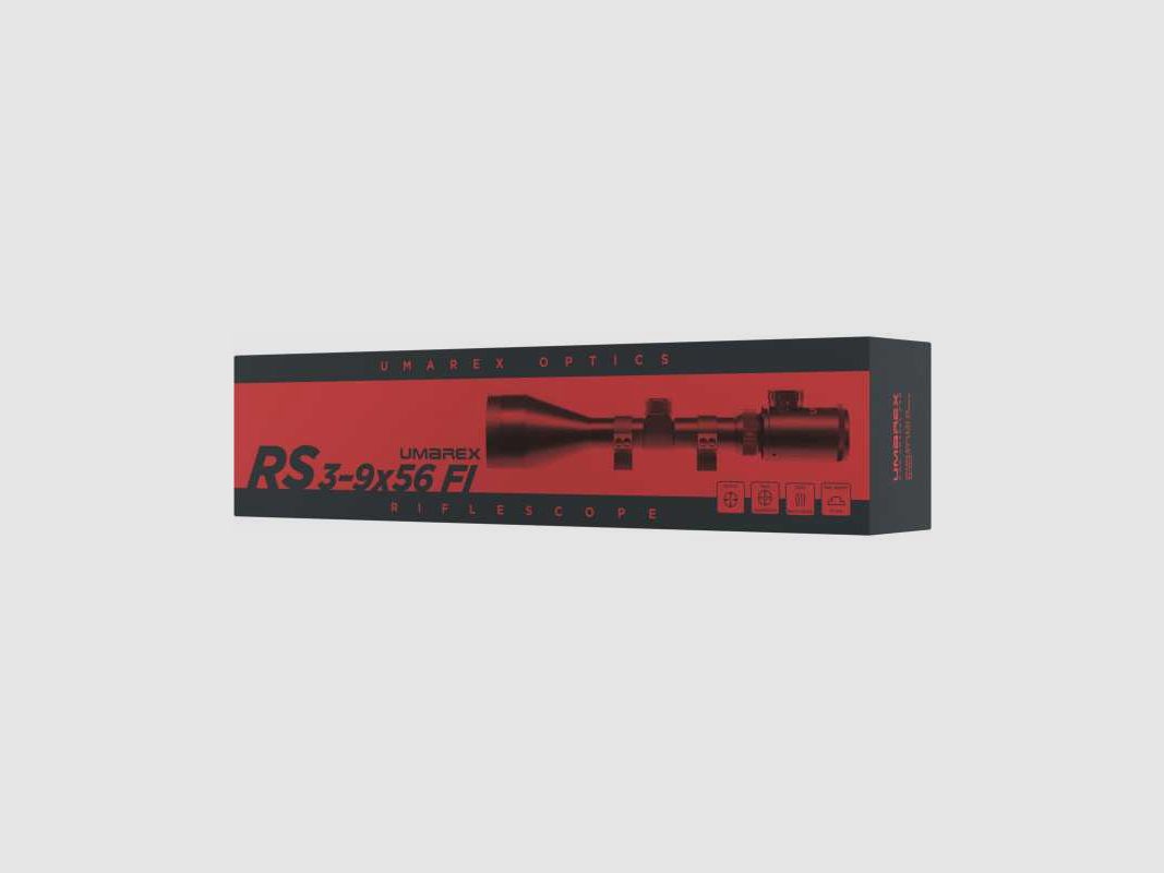 Umarex RS 3-9x56 FI Zielfernrohr inkl. Montageringen Ø25,4 mm