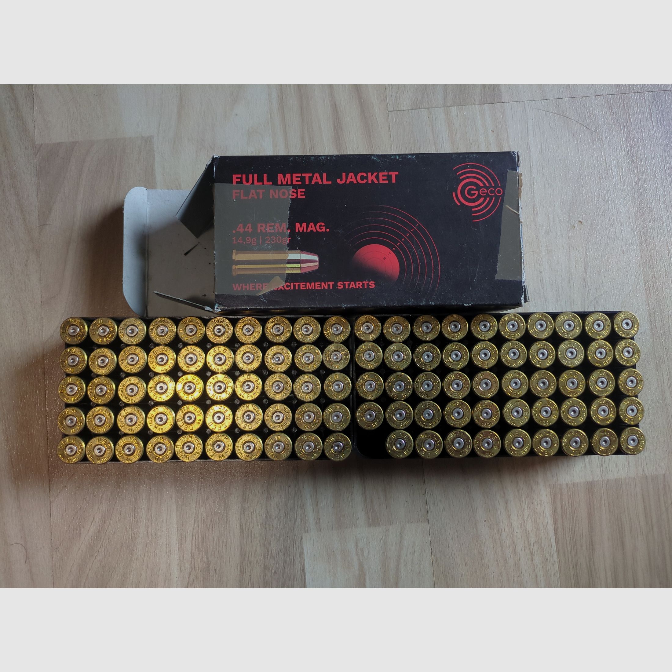 99 .44 Rem. Mag cases Geco