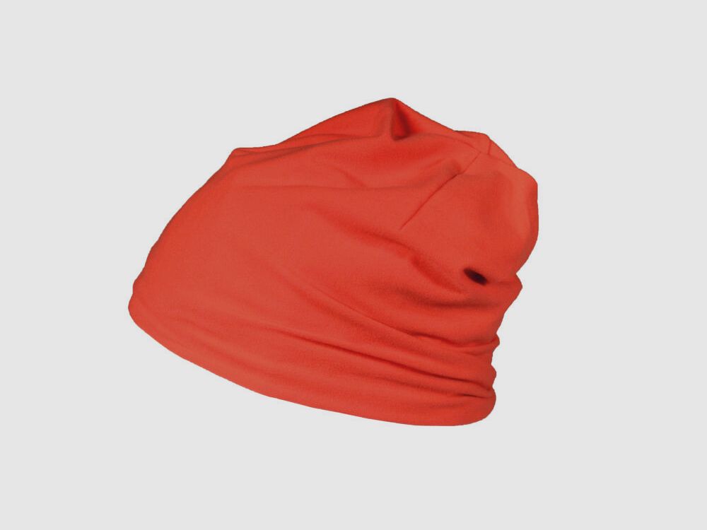 SKOGEN Fleece-Wendemütze Orange Camo