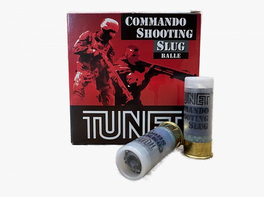 TUNET COMMANDO SLUG 12/67 28G - 25 STÜCK