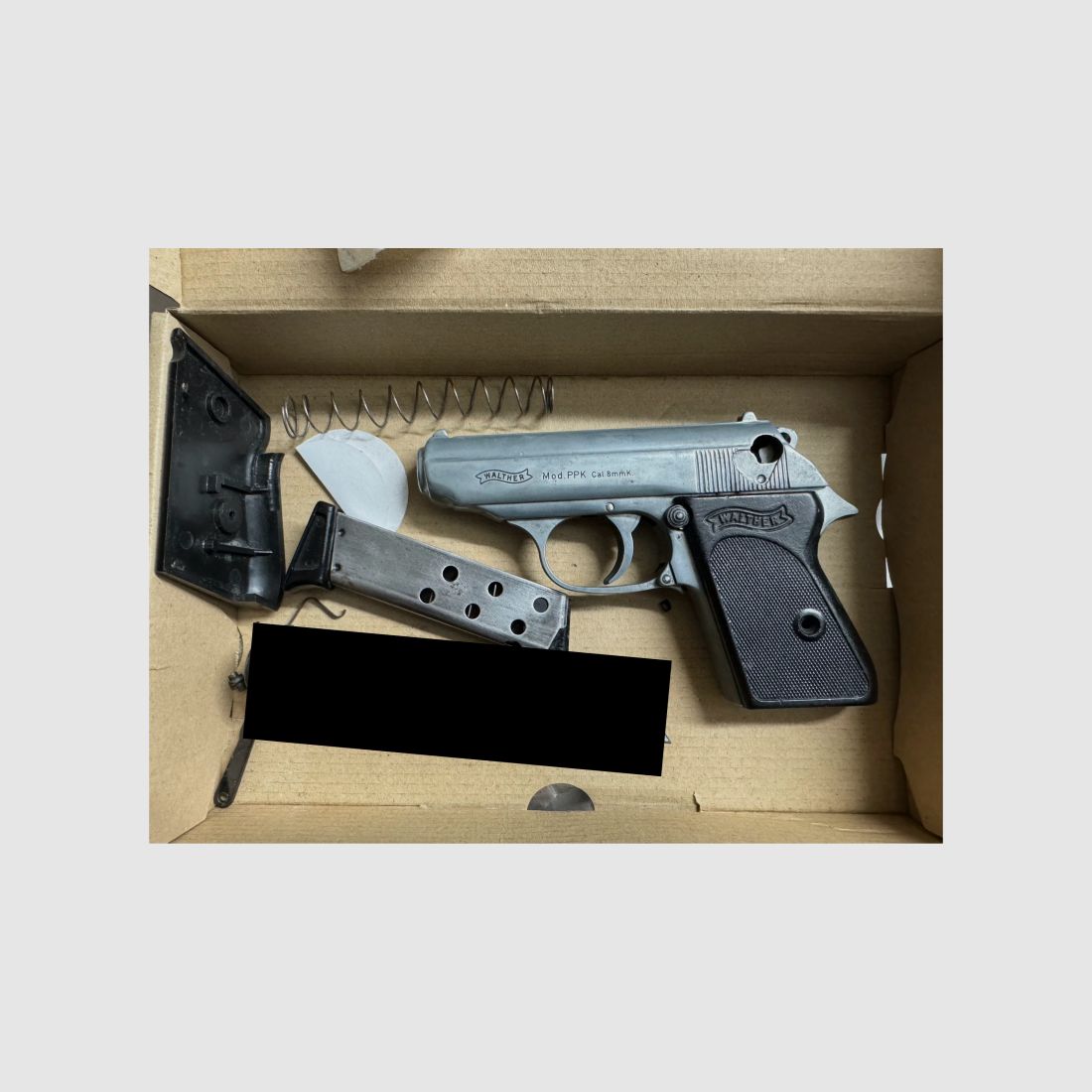 Walther PPK 8mm Teilesatz