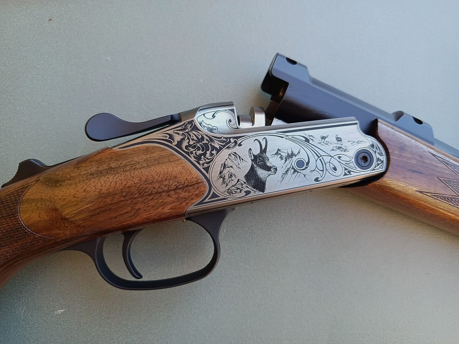 Over-and-under shotgun Blaser K95 Luxury Stutzen cal. .308 Win deer/chamois, image 5 of 6