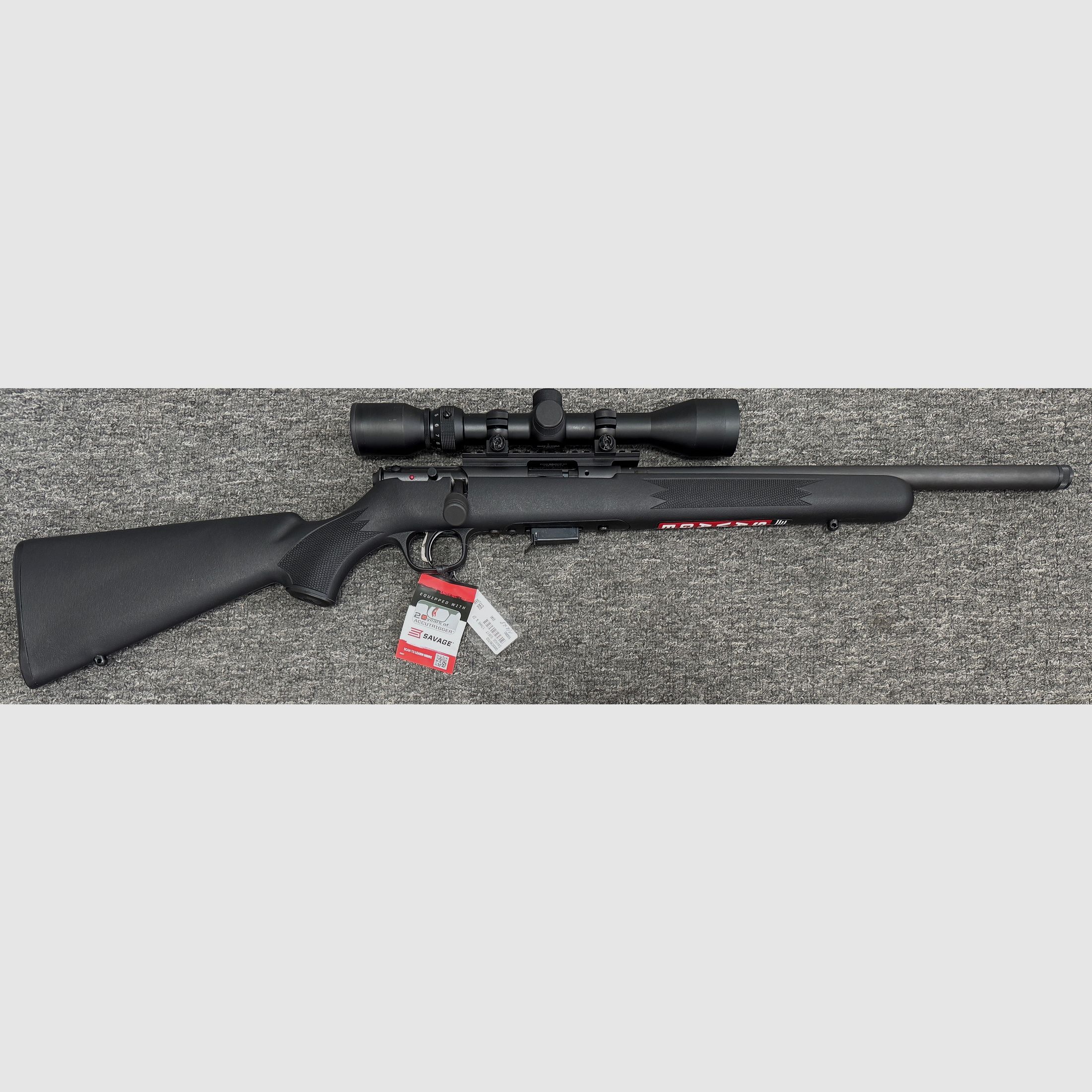 Savage 93R17 .17 HMR, Mündungsgewinde, Picatinny, 3-9x40