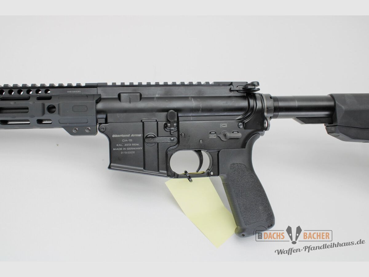 SL Büchse Oberland Arms OA 15 M4 Black Label Kal. .223 Rem 14,5\" 10 Schuß Magazin, Bild 4 von 10
