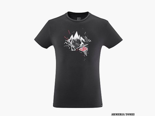 T-SHIRT – MILLET – BOULDER TS SS M 0247 Black