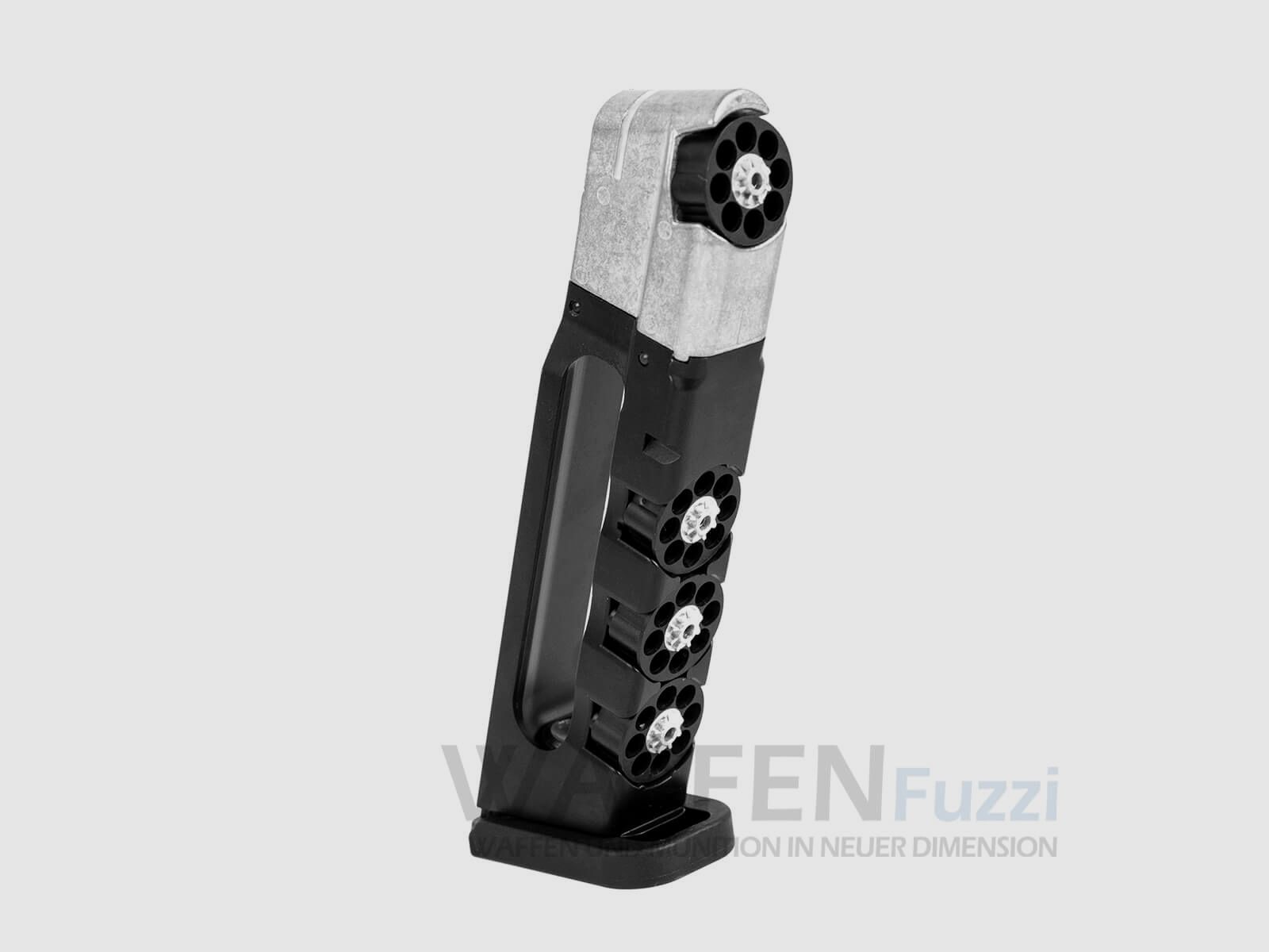 Cargador CO2 Glock 17 calibre 4,5mm diabolo / acero BB