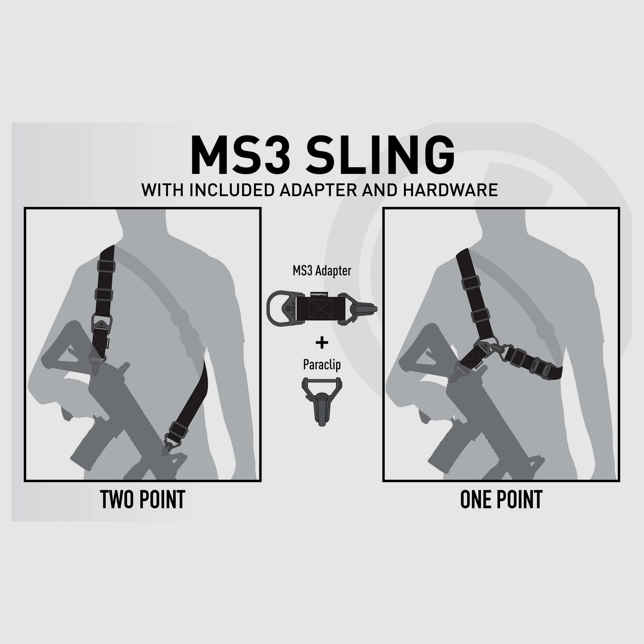 Magpul – MS3 GEN2 Sling / Black, Bild 8 von 8