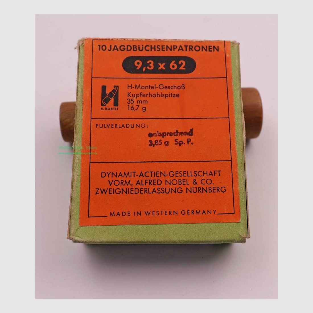 RWS (WZd.Fa.Rottweil) Büchsenpatronen