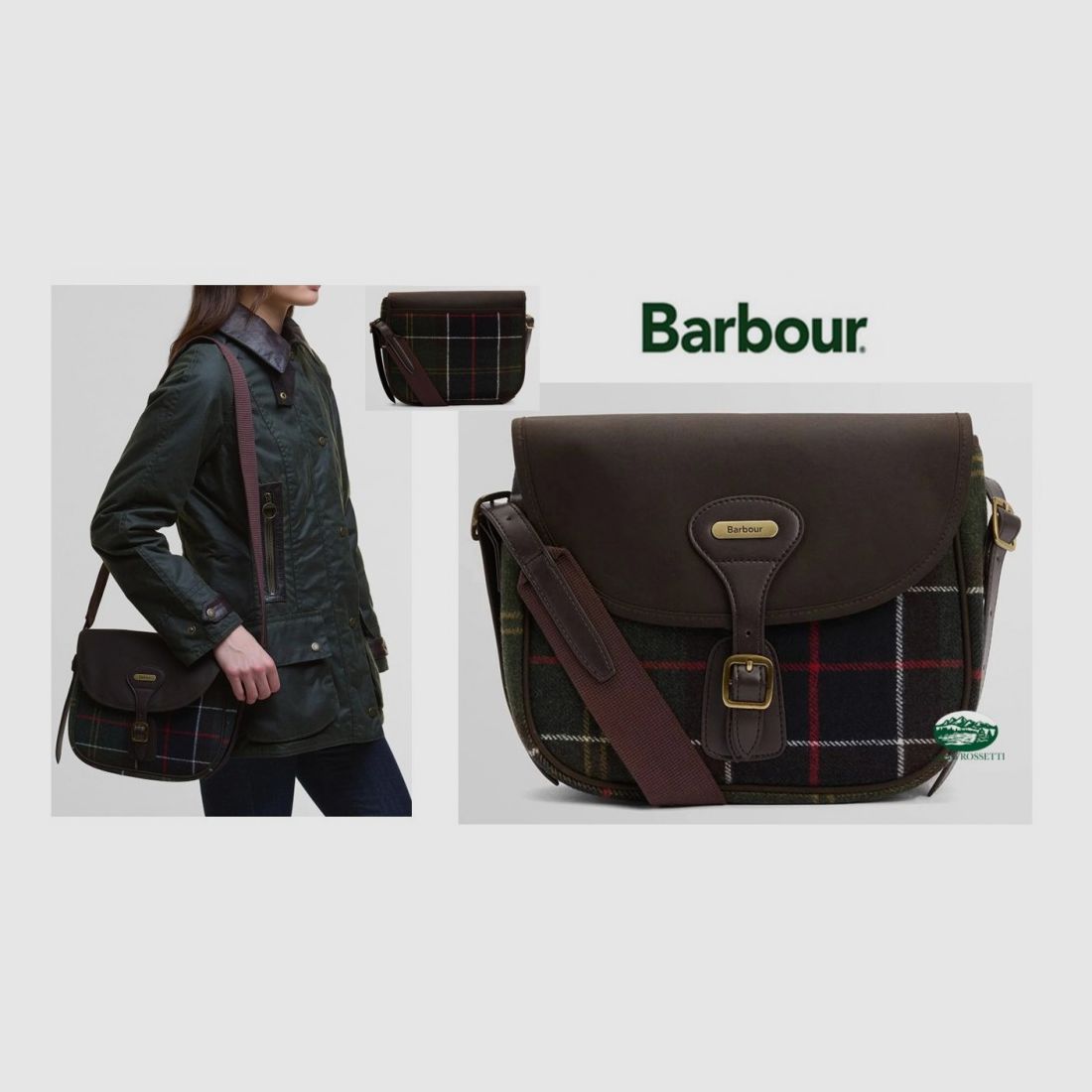 BARBOUR Cromarty Tasche Farbe Olive Damen