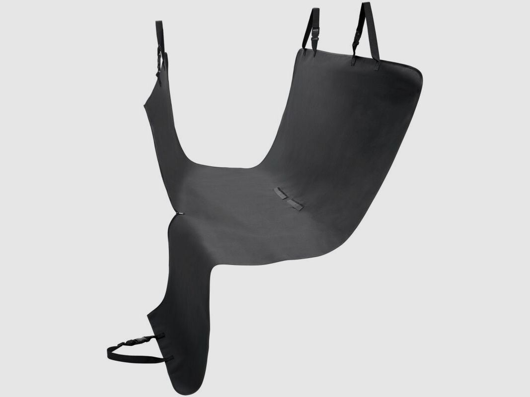 Hunter Autoschondecke für die Rückbank Schwarz 150 x 145 cm